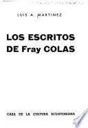 Los escritos de Fray Colas [pseud.]