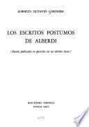 Los escritos póstumos de Alberdi
