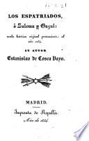 Los espatriados; ó, Zulema u Gazul