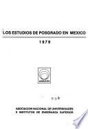 Los Estudios de posgrado en México, 1979