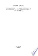 Los filósofos contemporáneos y la técnica