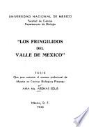 Los fringílidos del Valle de México