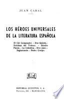 Los héroes universales de la literatura española