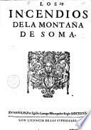 Los incendios de la montana de Soma