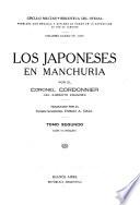 Los japoneses en Manchuria