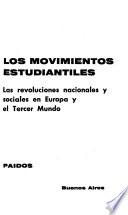 Los movimientos estudiantiles