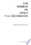 Los muebles de estilo y la decoración