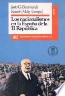 Los Nacionalismos en la España de la II República