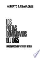 Los poetas dominicanos del 1965
