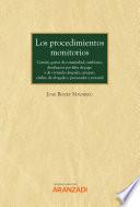 Los procedimientos monitorios