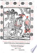 Los Qvatros Libros de Amadis De Gavla Nvevamente Corre