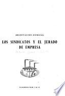Los sindicatos y el jurado de empresa