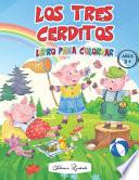LOS TRES CERDITOS - Libro para Colorear 3+ Años