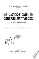 Los últimos dias del general Santander
