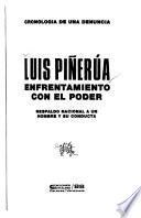 Luis Piñerúa--enfrentamiento con el poder