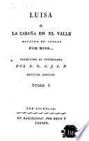 Luisa, ó, La cabaña en el valle
