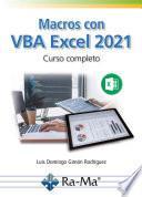 Macros con VBA Excel 2021. Curso Completo