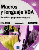 Macros y lenguaje VBA