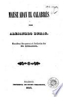 Maese Adan el Calabrés