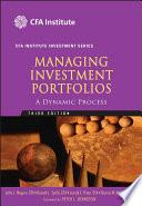 Managing Investment Portfolios