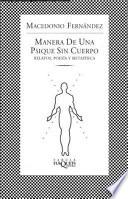 Manera de una psique sin cuerpo