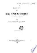 Manifiesto que la Real Junta de Comercio de Bilbao dirige a los comerciantes