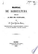 Manual de agricultura, etc