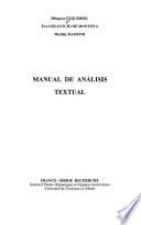 Manual de análisis textual