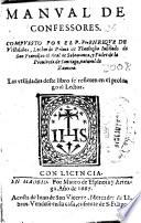 Manual de confessores