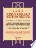 Manual de correspondencia comercial moderna