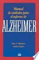 Manual de cuidados para el enfermo de Alzheimer