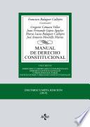 Manual de Derecho Constitucional