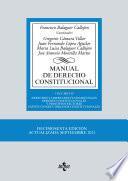 Manual de Derecho Constitucional. Volumen II