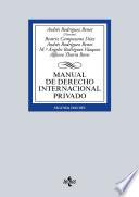 Manual de Derecho Internacional privado