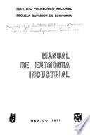Manual de economía industrial
