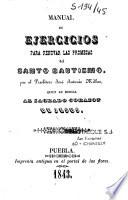 Manual de ejercicios para renovar las promesas del santo Bautismo