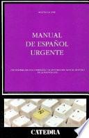 Manual de español urgente