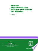 Manual de estadísticas básicas del estado de Morelos. Tomo II