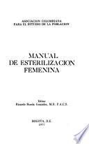 Manual de esterilización femenina