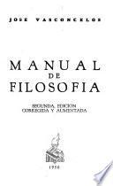 Manual de filosofía