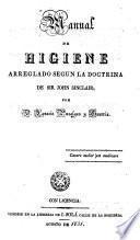 Manual de Higiene arreglado según la doctrina de Sir John Sinclair