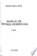 Manual de historia dominicana