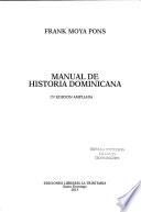 Manual de historia dominicana