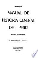 Manual de historia general del Perú