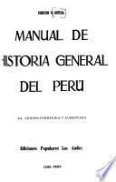 Manual de historia general del Perú