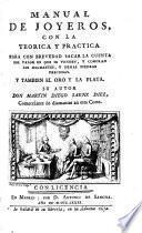 Manual de joyeros, con la teorica y practica
