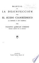 Manual de la desinfección por el ácido cianhídrico (A bordo y en tierra)