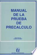 Manual De La Prueba De Precalculo