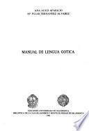 Manual de lengua gótica