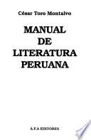 Manual de literatura peruana